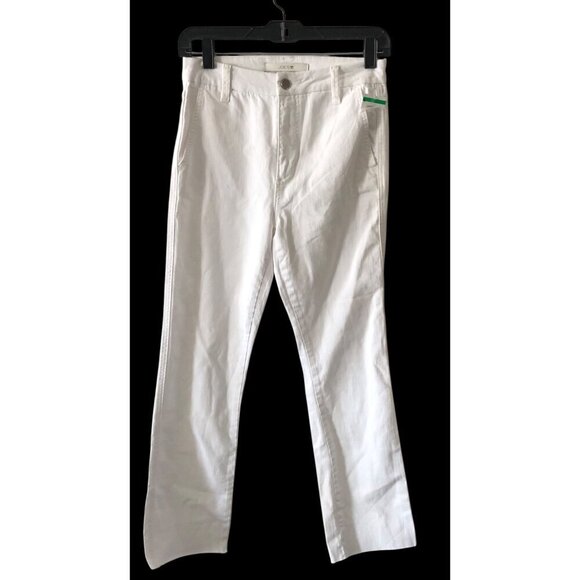 NWT JOE'S Denim White Frayed Ankle Hem Size 25 - Picture 1 of 8